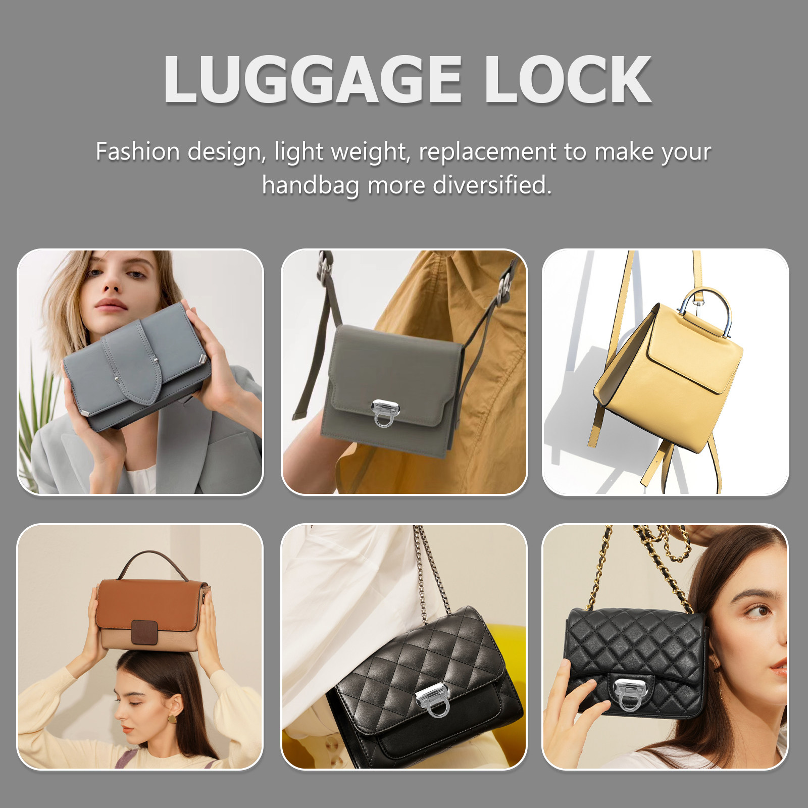 Travel Accessories Ideas - 4 Adet Yüksek Kaliteli Döküm Alaşımlı