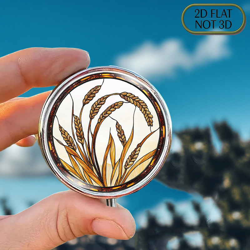 Travel Accessories As Gifts - Düz, taşınabilir, yuvarlak, cam kesimli tasarıma