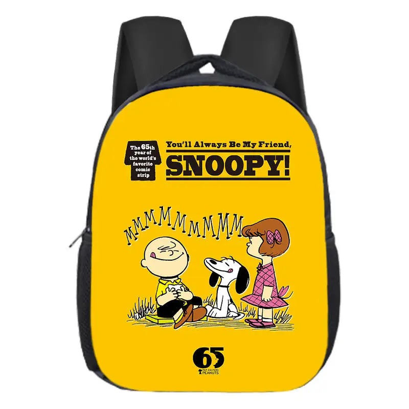 Travel Accessories As Gifts - Snoopy Peanuts Çizgi Film Sırt Çantası